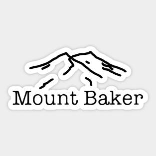 Mount Baker Sticker